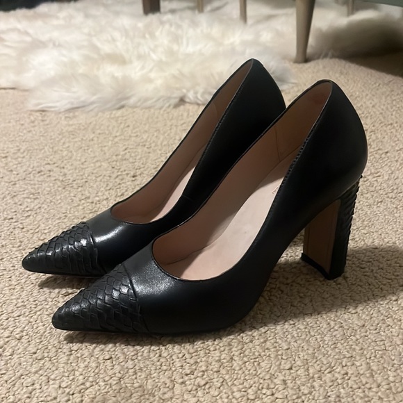 Classic pointed toe black heels (Able - size 6) - Picture 2 of 5